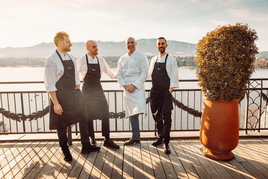 15.12.2026, Zürich, La Réserve Eden au Lac Zurich, Marco Ortolani und Team (photo by Remy Steiner for Gault Millau)