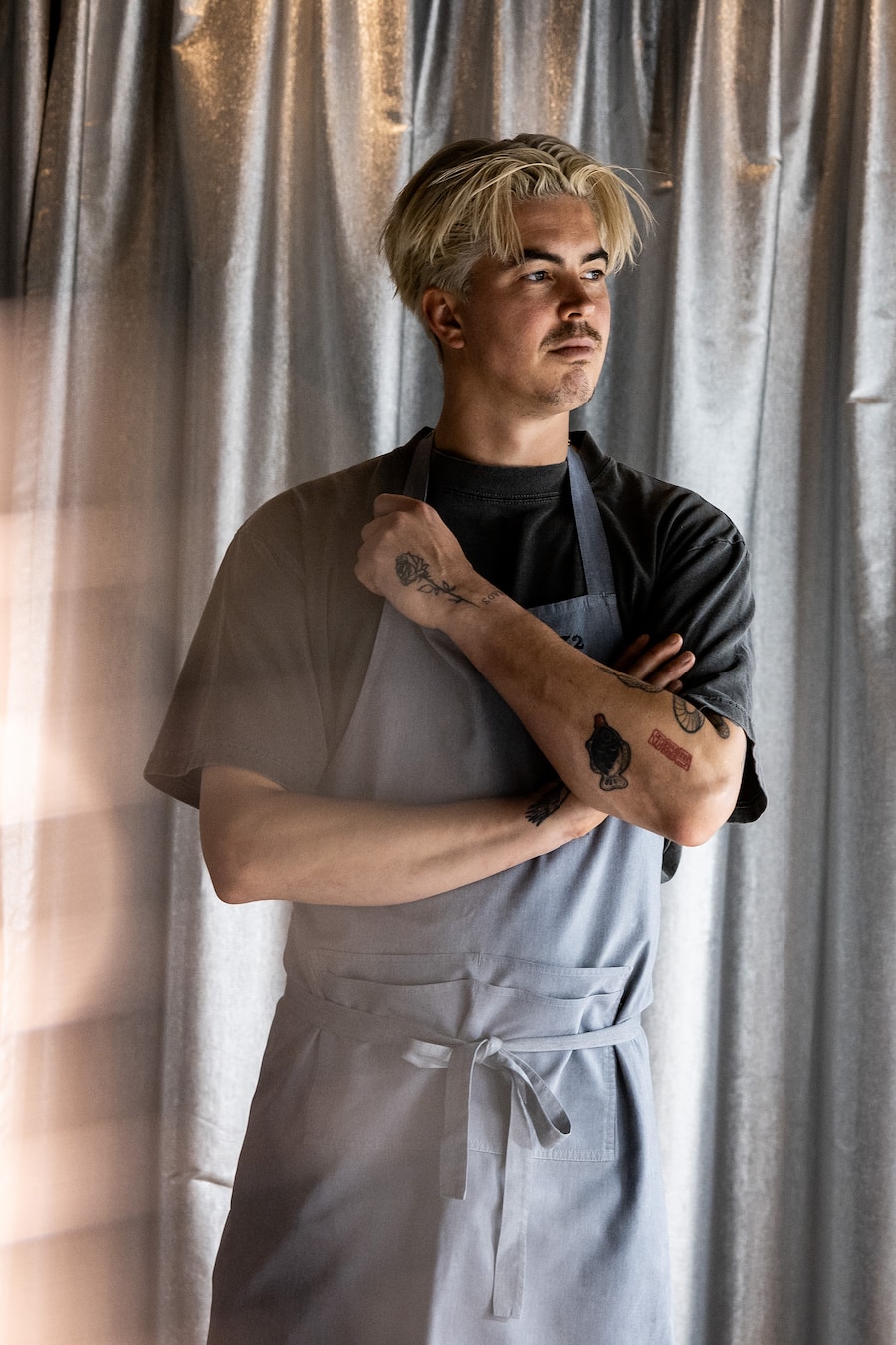 13.06.2025, Vals GR, Restaurant Silver, Marcel Koolen (photo by Remy Steiner for Gault Millau)