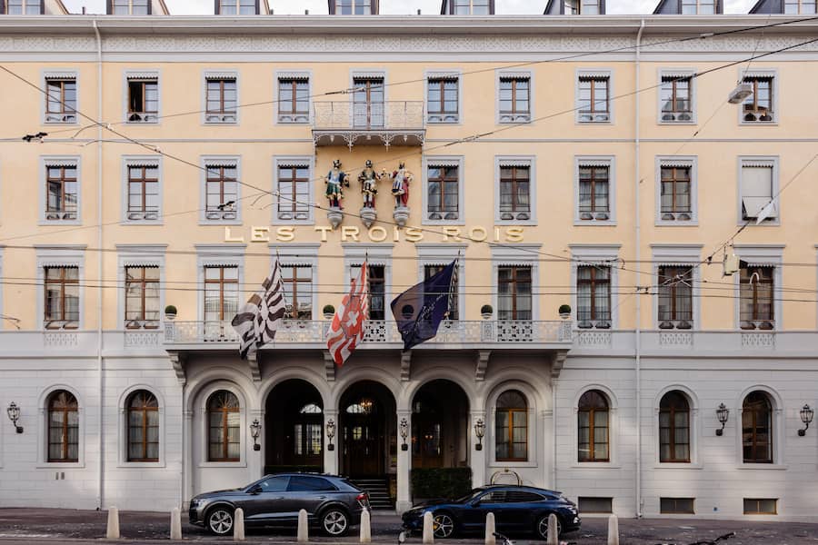 Grand Hotel Les Trois Rois, Basel, BS. 17. Oktober 2024. Copyright: Roy Matter
