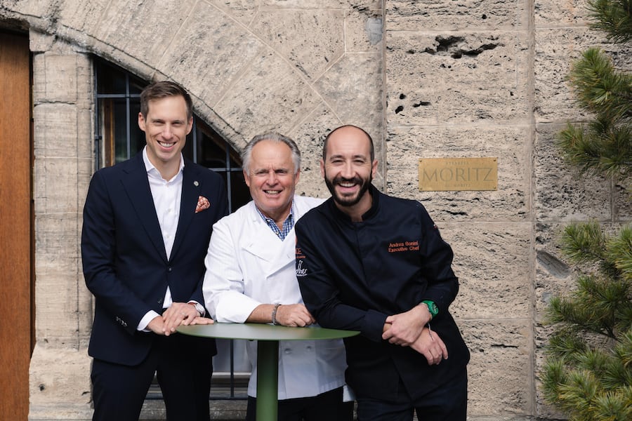 Sohn Andrea Dalsass, Martin Dalsass, Andrea Bonini Martin Dalsass The Wild Pop-Up, Stüvetta, Grace St. Moritz, GR