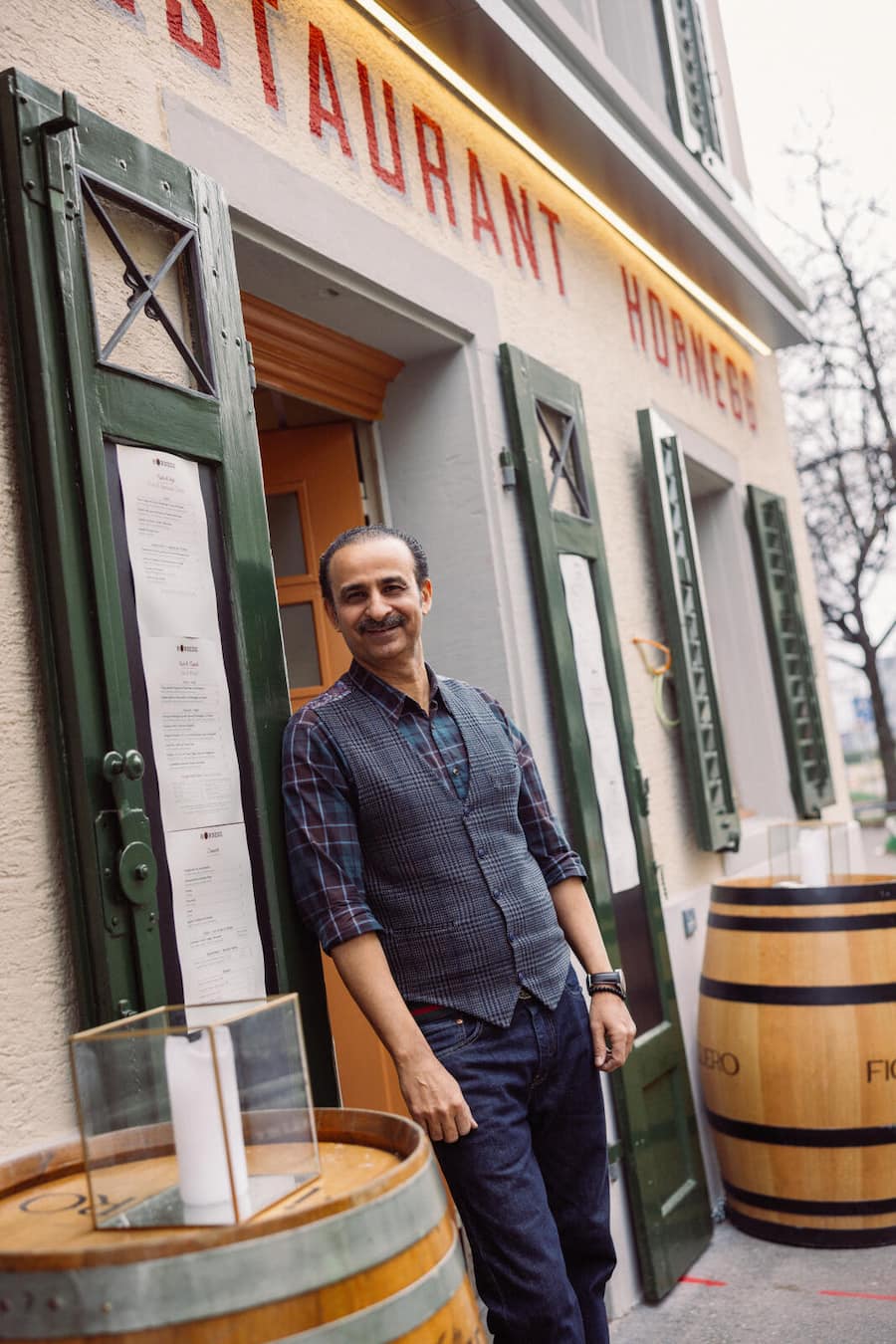 15.12.2026, Zürich, Restaurant Hornegg, Shahid Mahmood (photo by Remy Steiner for Gault Millau)