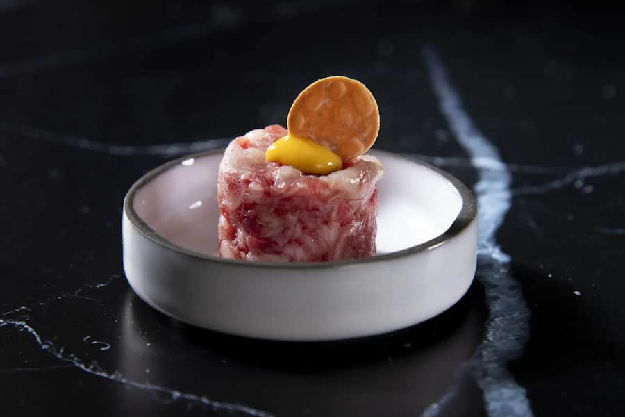 Wagyu-Tatar, Kaiseki Vevey