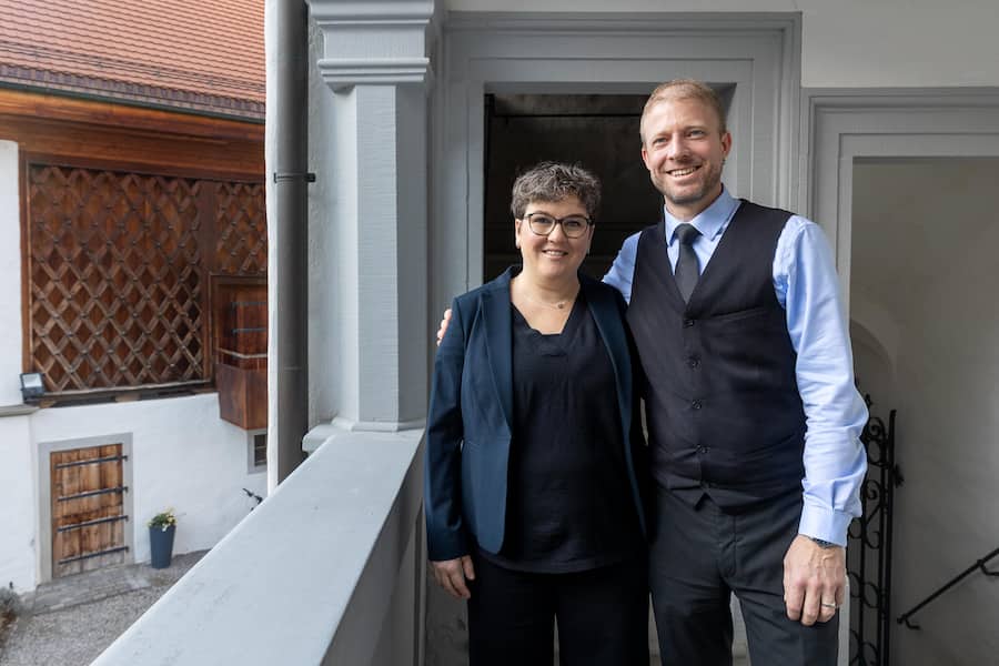 Gastgeberpaar Evelyn und Lukas Christen