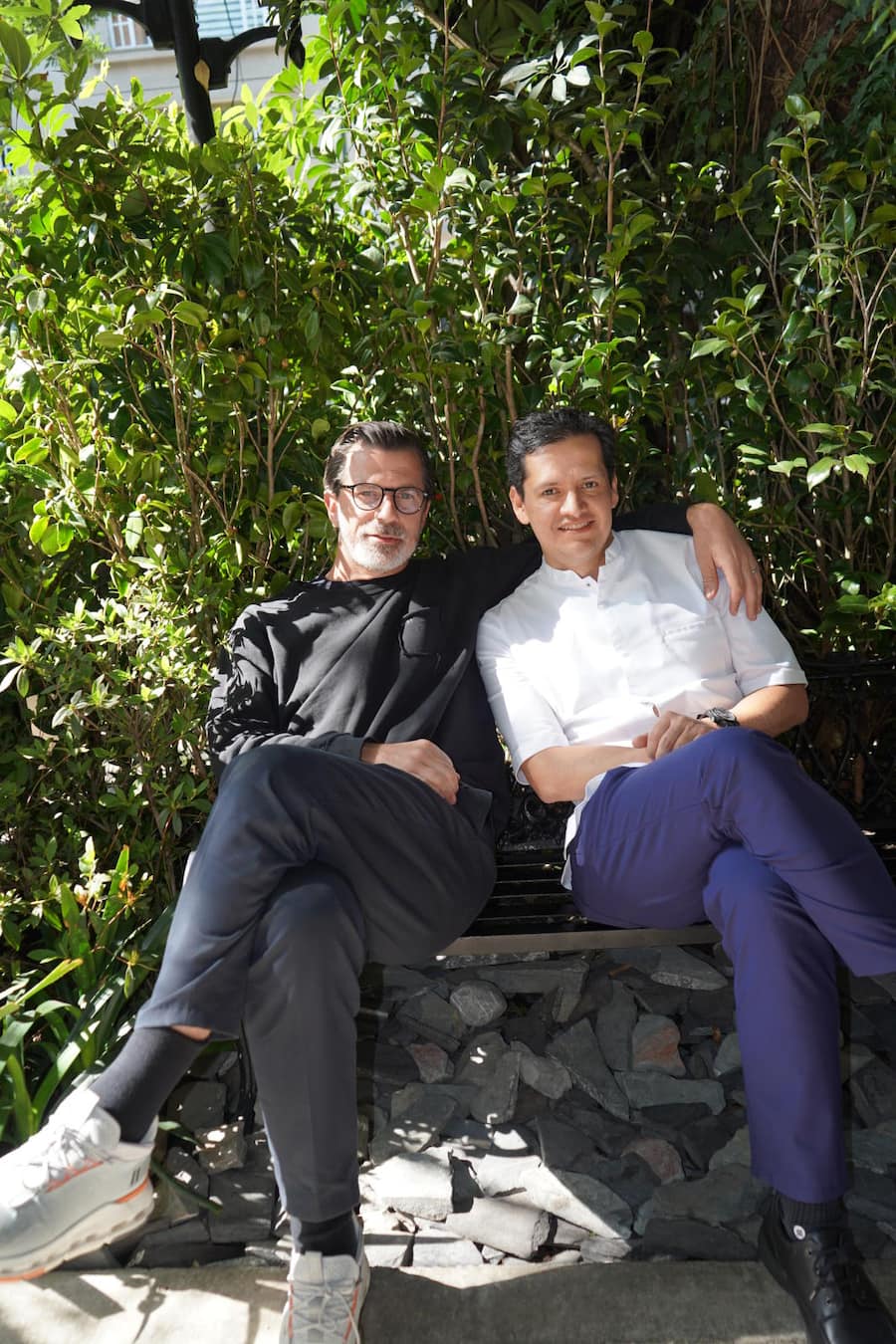 Andreas Caminada (Uccelin) besucht Jorge Vallejo im Quintonil, Mexiko