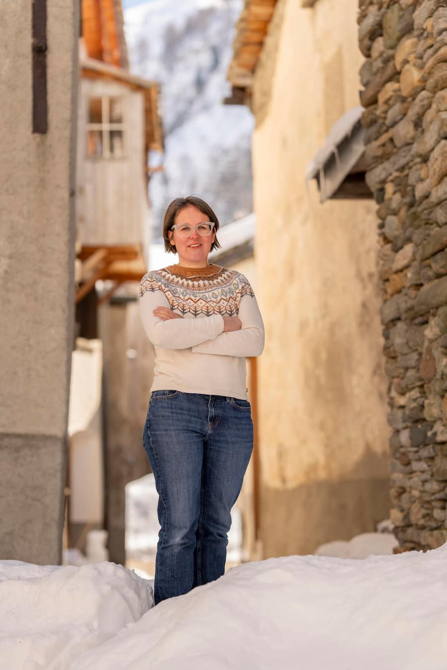 Besuch im Restaurant Bachhuus in Hinterrhein (Graubuenden) fuer GaultMillau. Carelia Joos fotografiert am 20. Maerz 2026. Bild Yanik Buerkli