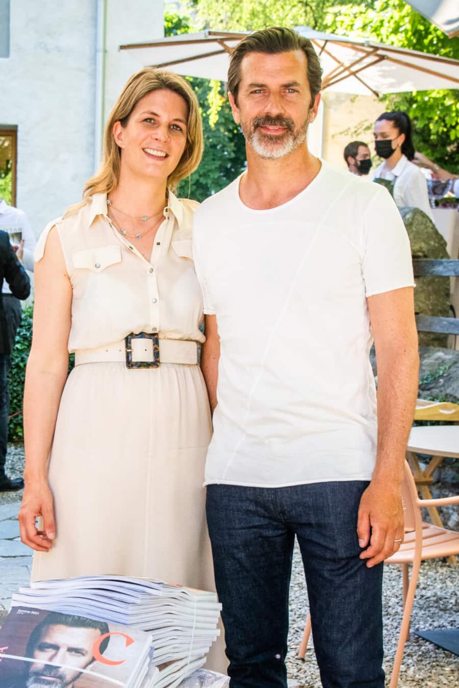 Caminada-Magazin Die Party 2021: Sarah Caminada, Andreas Caminada Magazin Launch Andreas Caminada