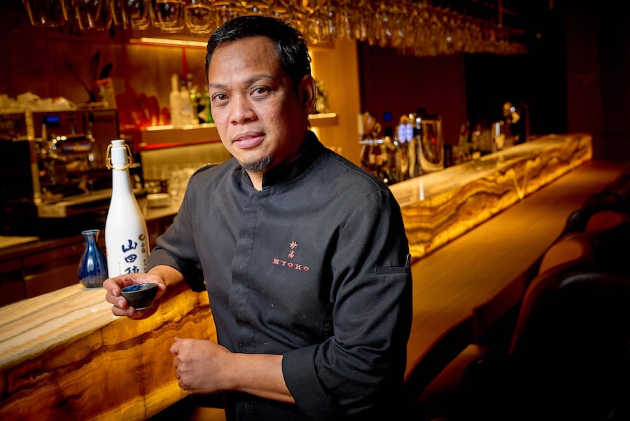 Chef Abdul Shafik im Myoko