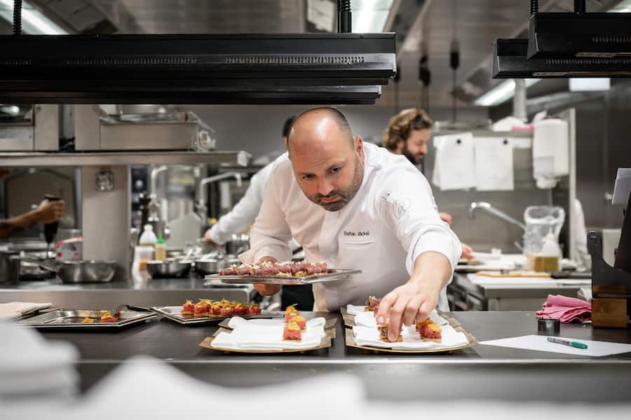 Der Mann, der für Marie-Thérèse Chappaz kocht: «Storchen»-Chef Stefan Jäckel.