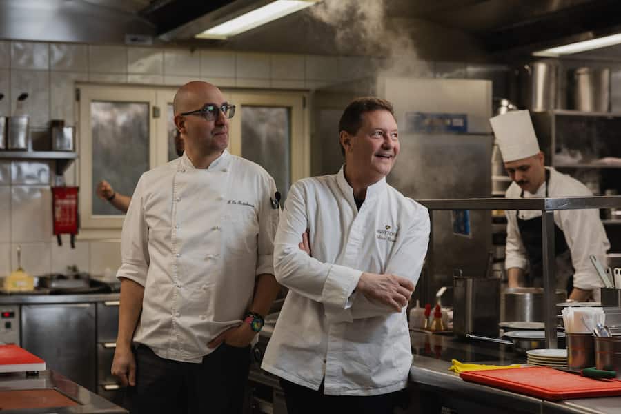 Francesco de Bartolomeis und Chicco Cerea