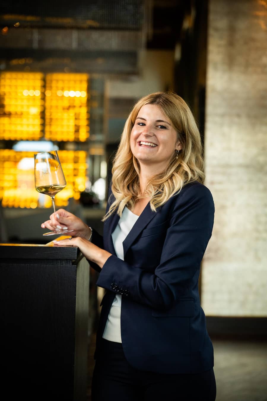 Katharina Sarrot Restaurant Manager und Sommelière.