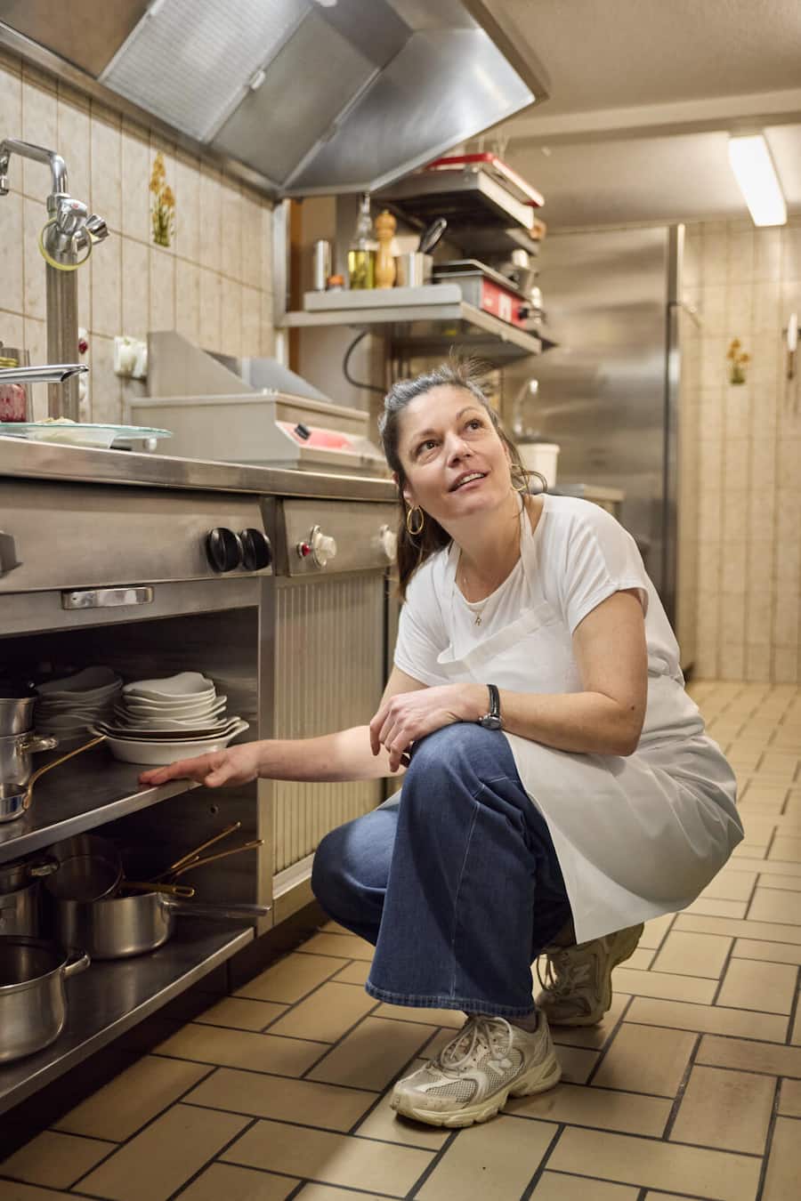 Julia Pfäffli in ihrer Küche