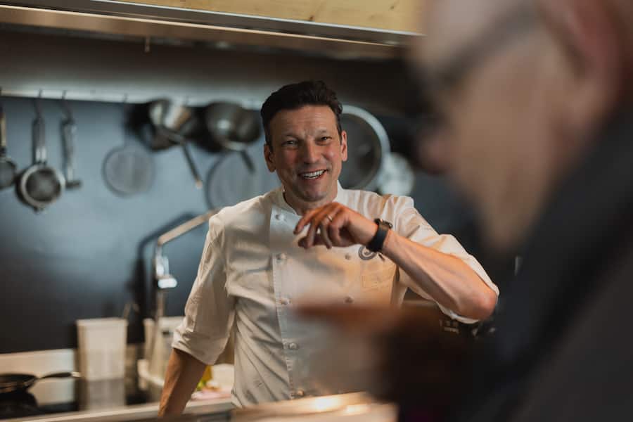 rster Auftritt in der Schweiz: Christian Jürgens, der neue Chef im «Florhof» Zürich.