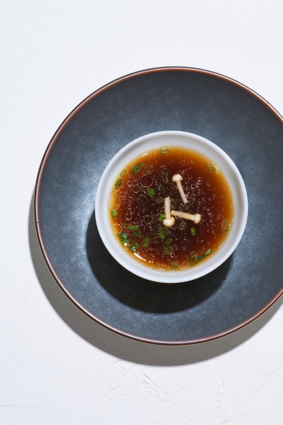 The Japanese Dashi mit Enoki