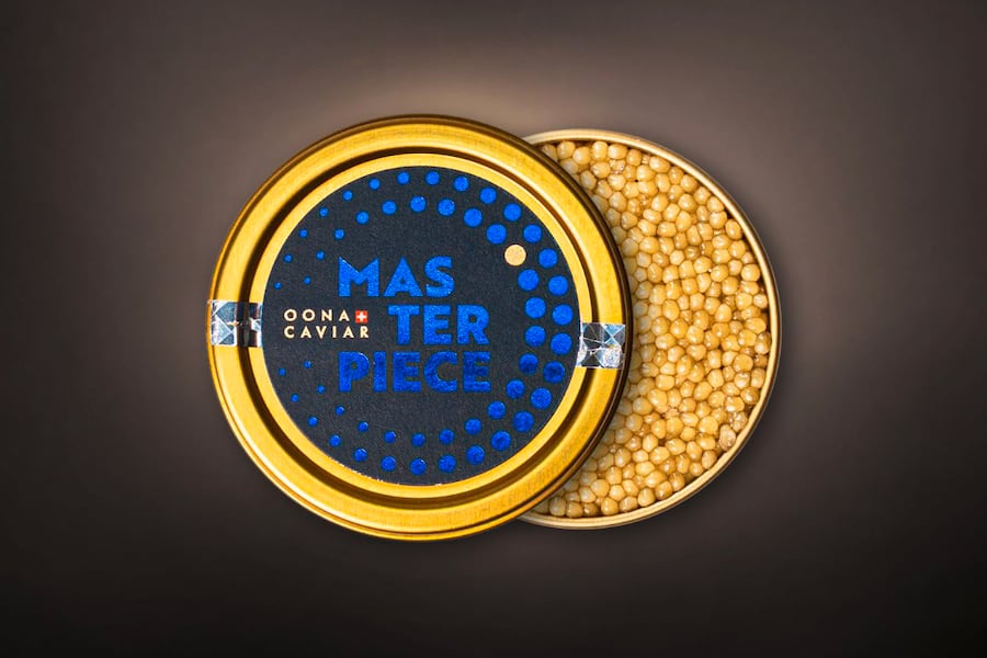 Eine Laune der Natur: Weisser Kaviar von Oona, blitzschnell ausverkauft.