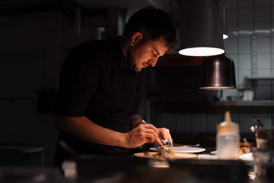 Cyrill Baumann, Chefkoch im Ufer7 in Basel.