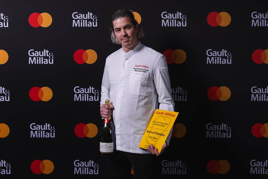 GaultMillau Niederlande Zeremonie, Best Chef Abroad, Marcel Koolen
