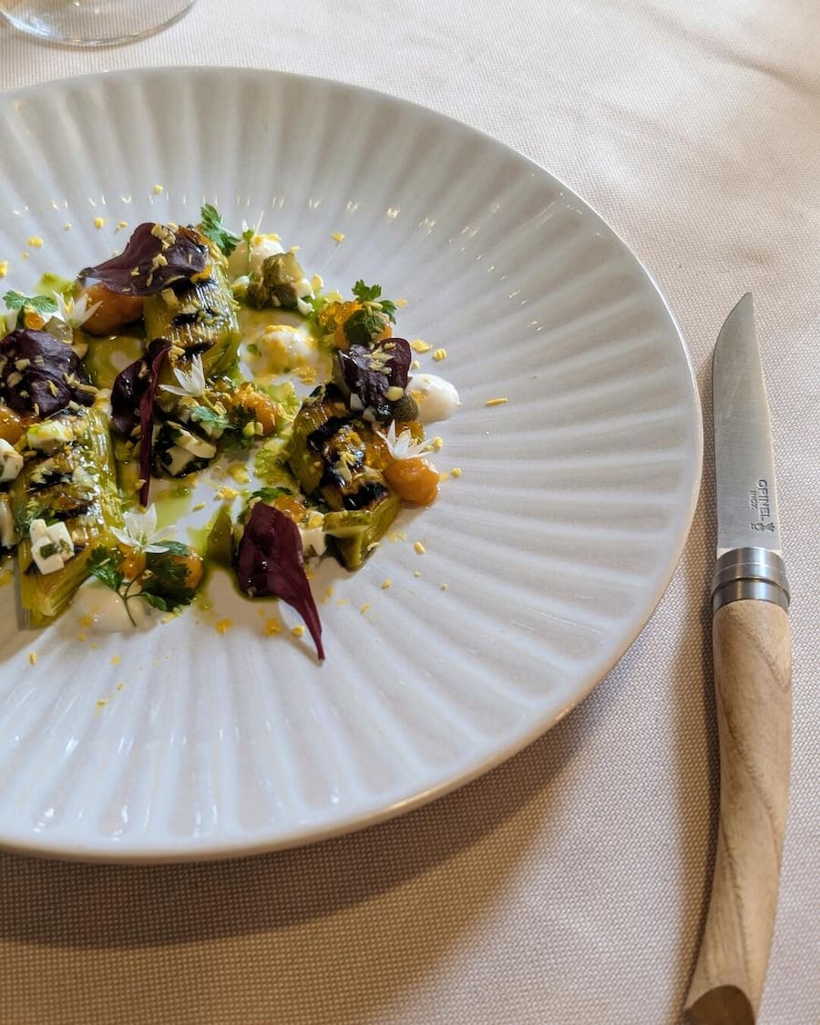 poireau vinaigrette