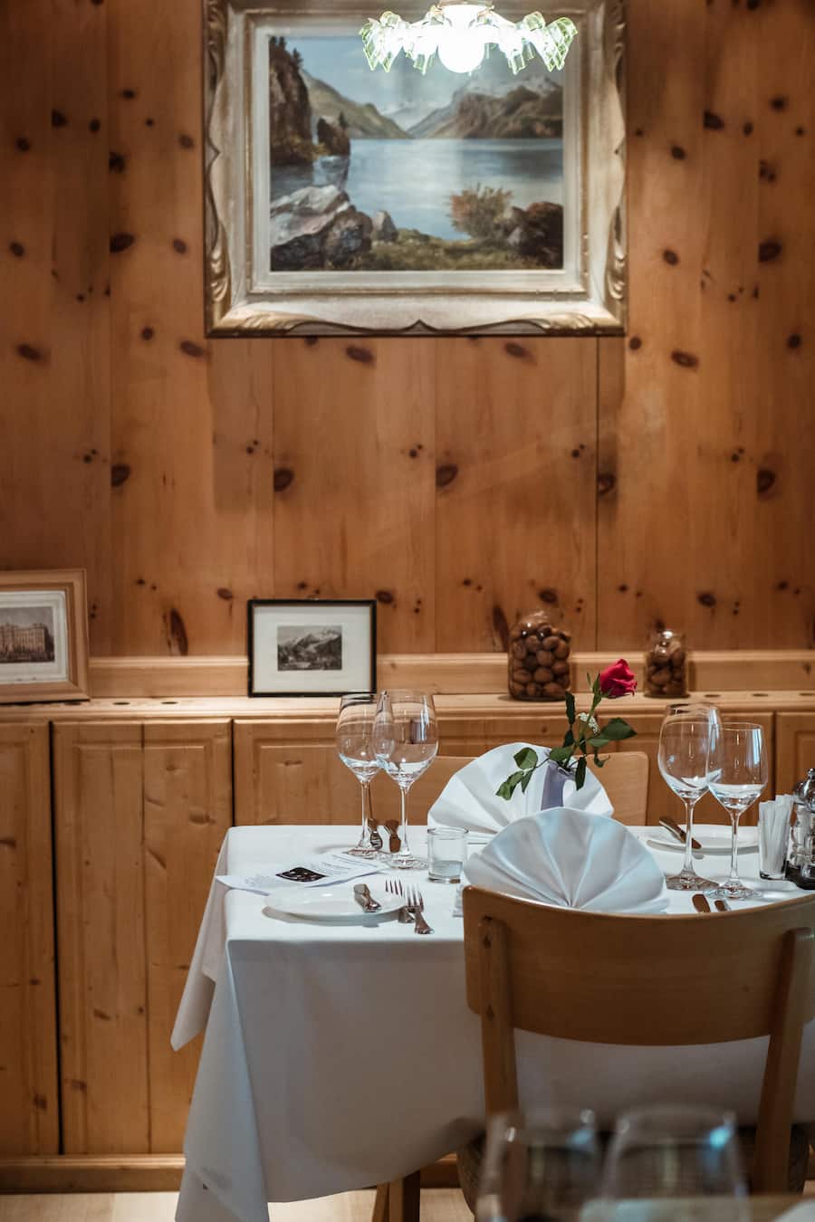 Restaurant Kaiserstock in Riemenstalden SZ.