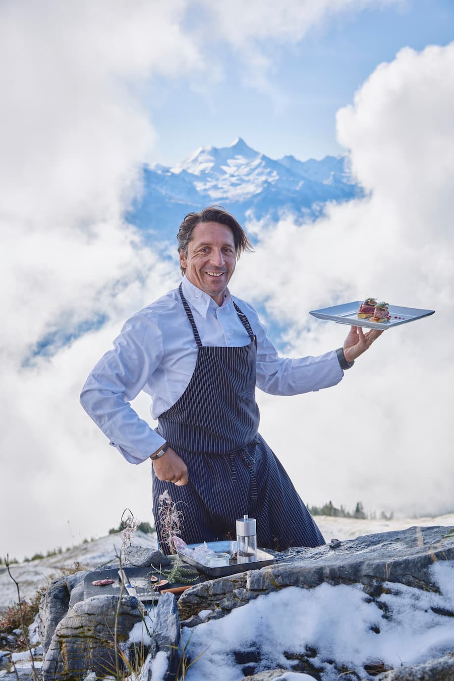 Hostellerie du Pas de l Ours, Franck Reynaud, Crans-Montana, VS © HO