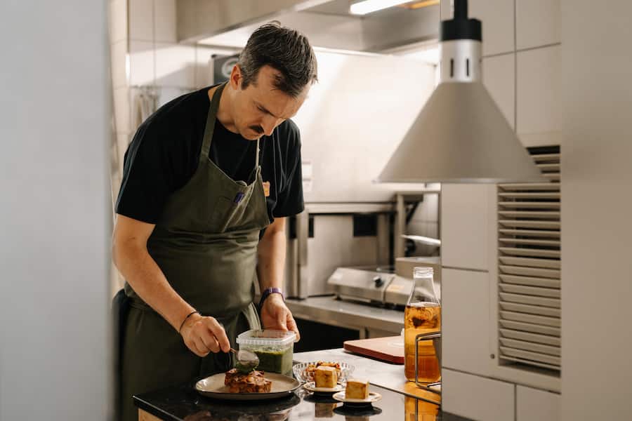 Madgi Beiz Luzern - Chefkoch Thomas Pollet.
