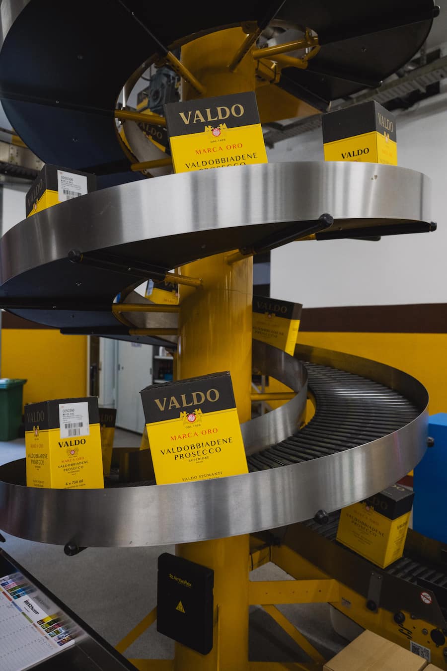 Produktionsstätte von Valdo Spumanti Mondovino Geschichte