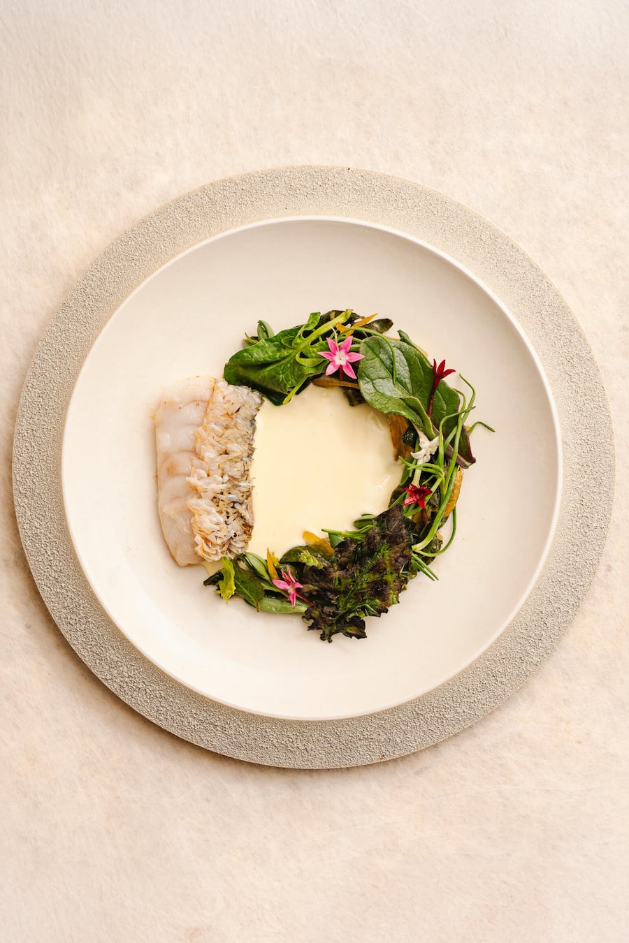 Tile Fish, Chicken Beurre blanc