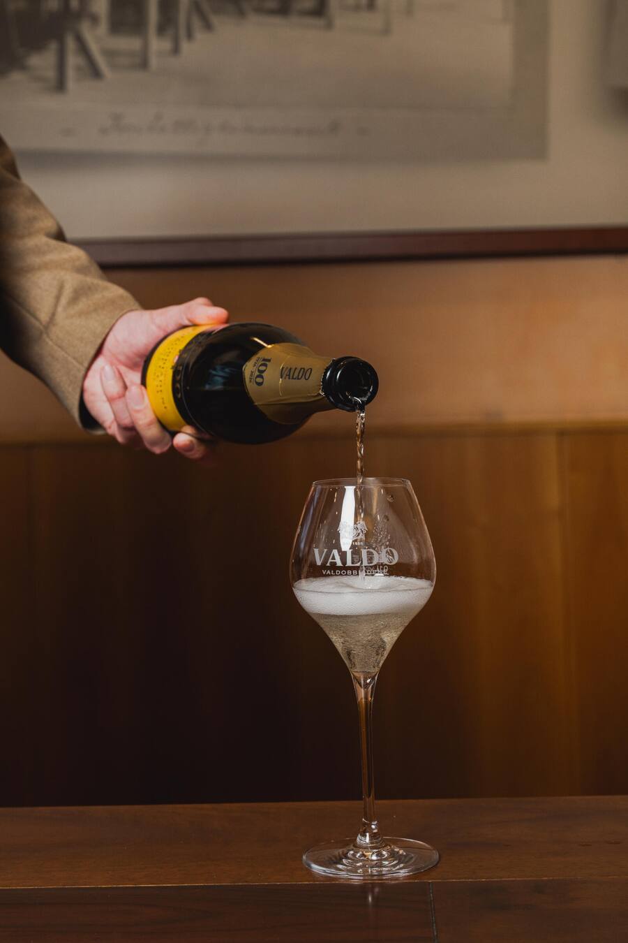 Davide Roncada (Chefönologe) von Valdo Spumanti Mondovino Geschichte