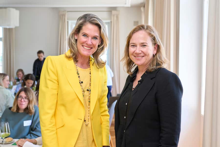 Sie schieben gerade grosse Projekte an: Tanja Wegmann (l., «Florhof» Zürich), Nadine Wächter-Moreno (Grand Resort Bad Ragaz).