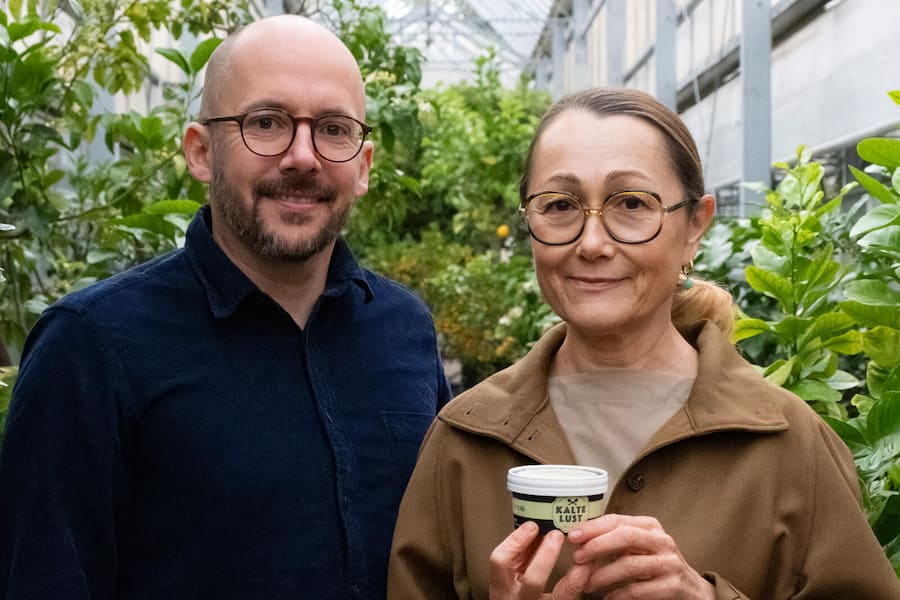Florian Stähli Geschäftsführer Kalte Lust & Tanja Grandits Tanja Grandits x Kalte Lust Glace