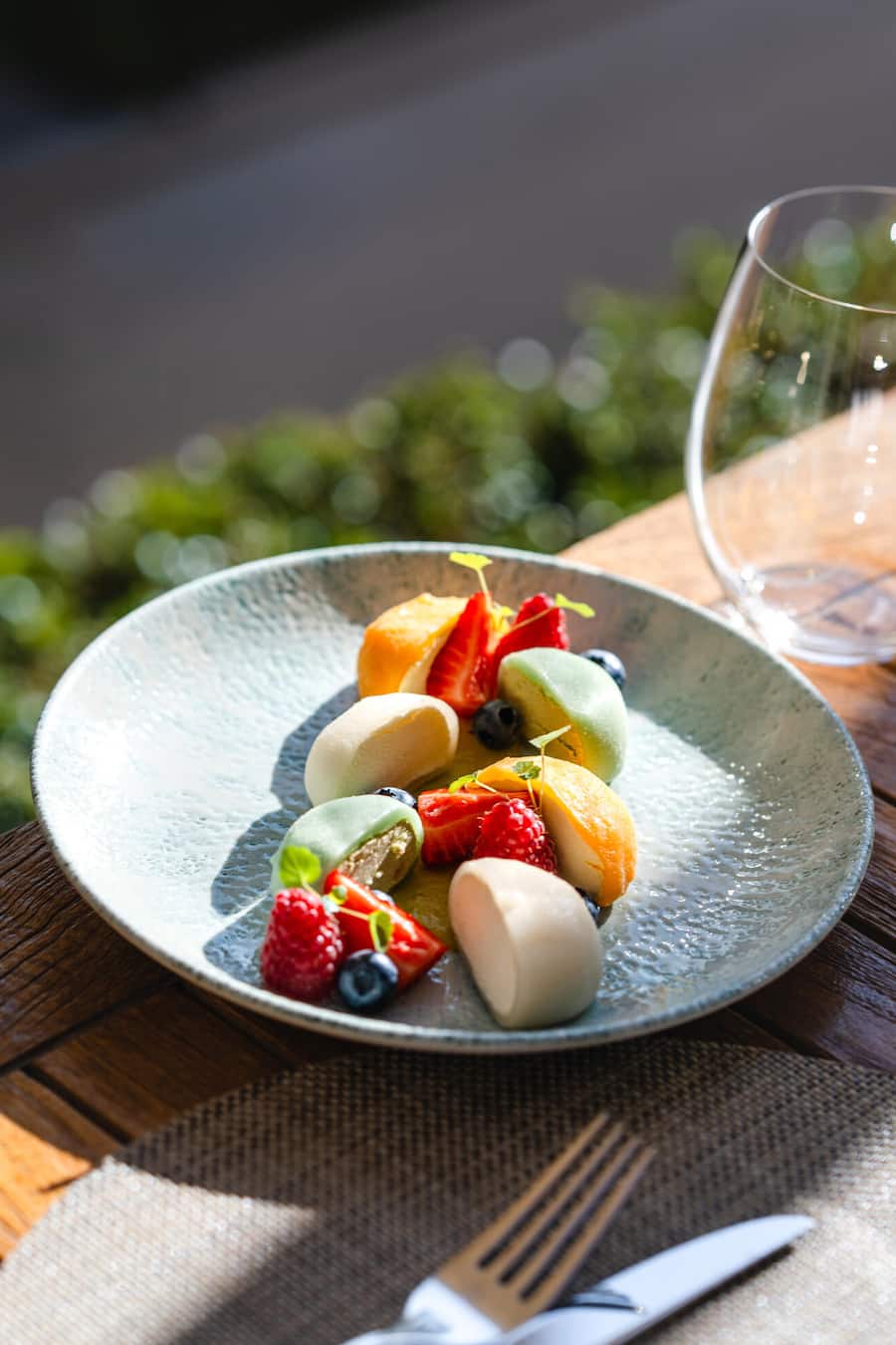 Mochis glacés Buddha Bar, Grand Hotel du Lac, Vevey, VD HO via Marketing@ghdl.ch