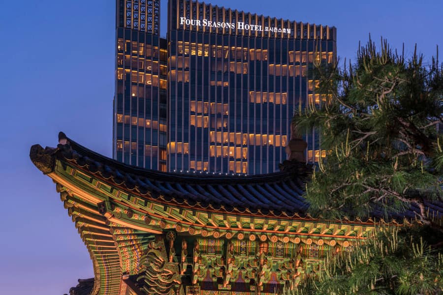 Four Seasons Hotel in Seoul.