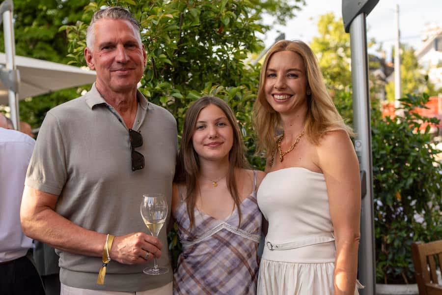 15.06.2026; Zürich: Gault Millau - Bella Italia: Heiko, Daniela und Amelia Nieder. © Valeriano Di Domenico