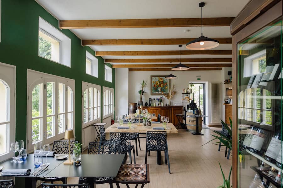 Jung und frisch: Mirto Marchesi verwirklichte sich mit dem Osteria Valle einen Traum.
