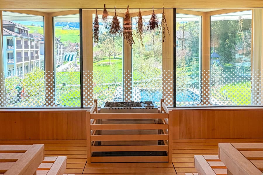 Sauna.