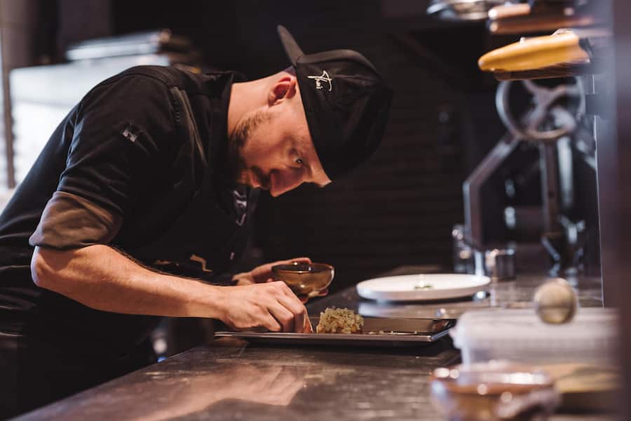 Sebastian Rensing, Küchenchef vom Ox'n in Schenkon LU.