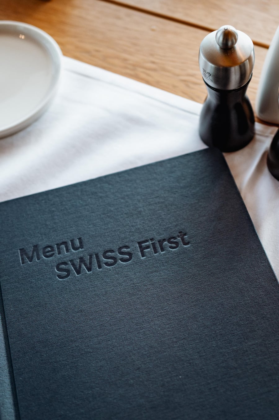 Swiss Menu First.