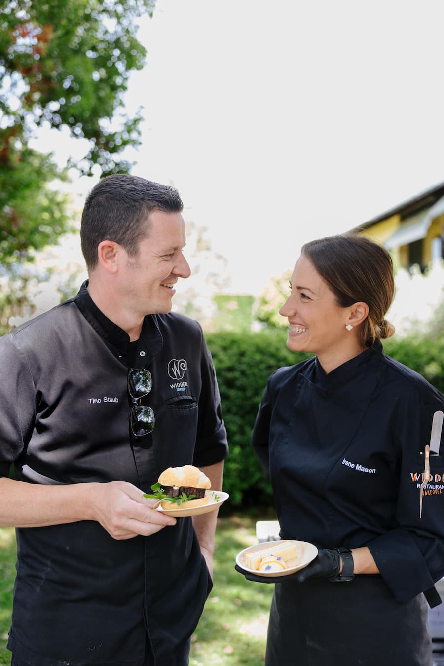 Tino Staub und Irene Mason