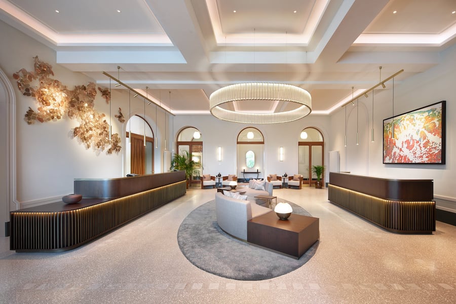 Top modern: Lobby im MO Luzern