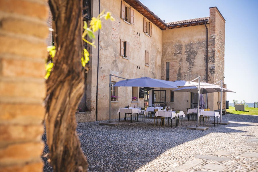Top of Ticino Die romantische Osteria Cuntitt in Castel San Pietro.