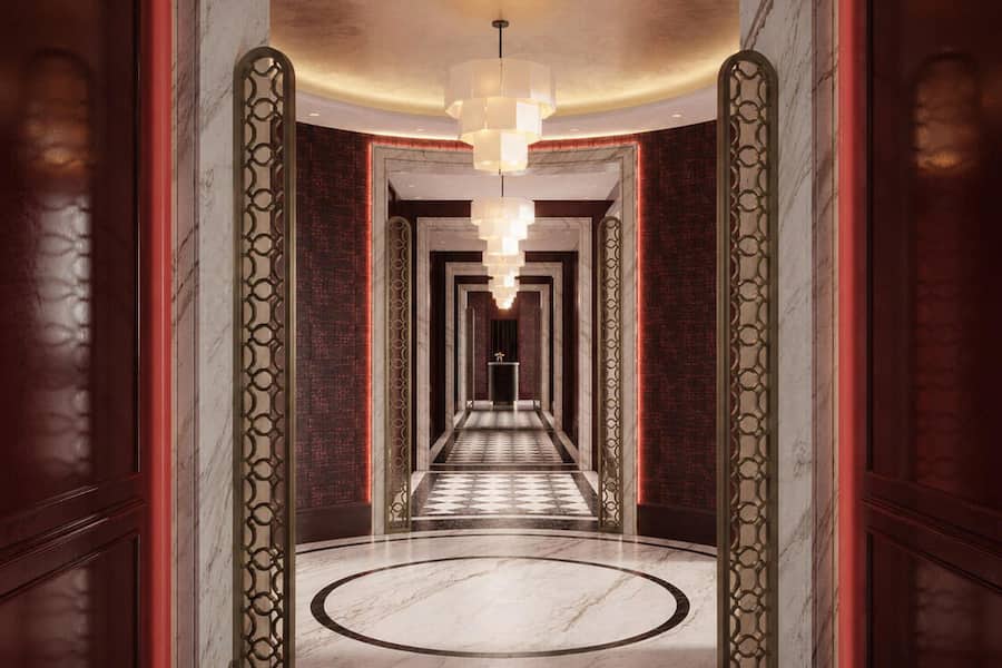 Grand Hotel Hof Ragaz: Der Umbau schreitet planmässig voran.