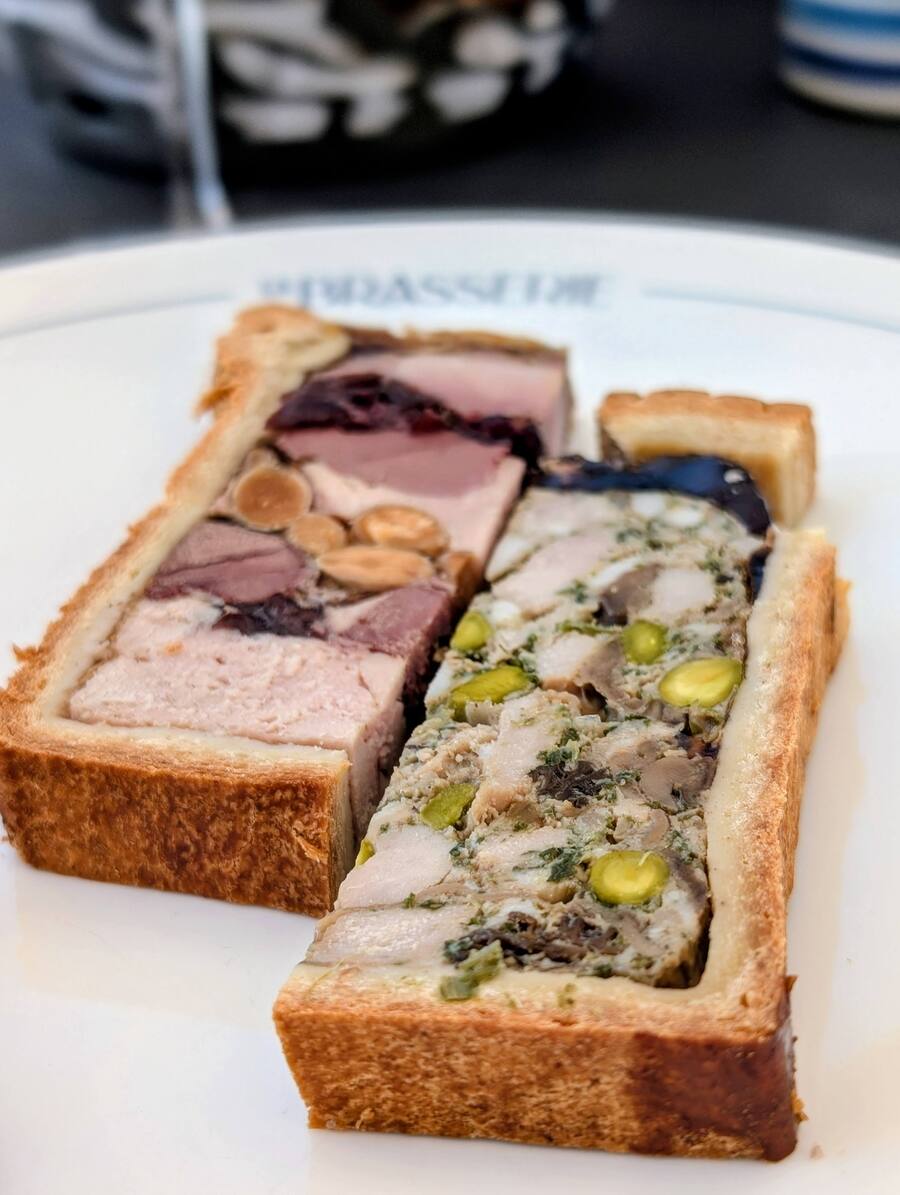 Millennium pâté croûte