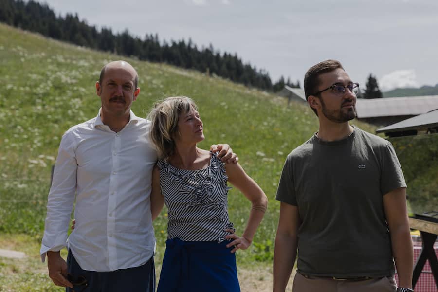 Nicolas Darnauguilhem, Stanislas Dinet, Züneweid, Kochen auf der Alp, Züneweid, 3782 Lauenen, Copyright Roy Matter