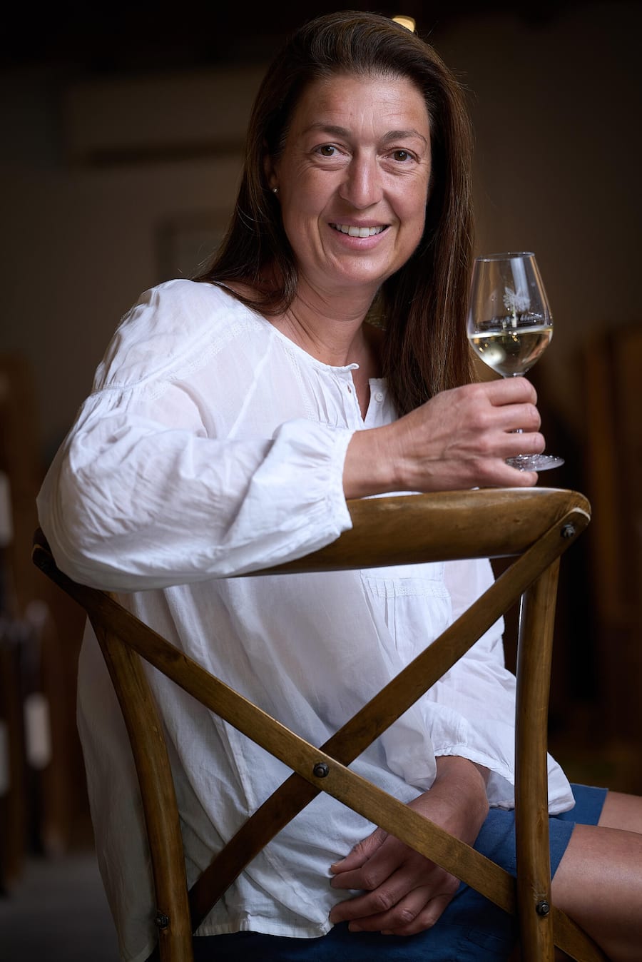 Cologny, le 24 juillet 2026, Sarah Meylan du domaine de la vigne blanche © sedrik nemeth