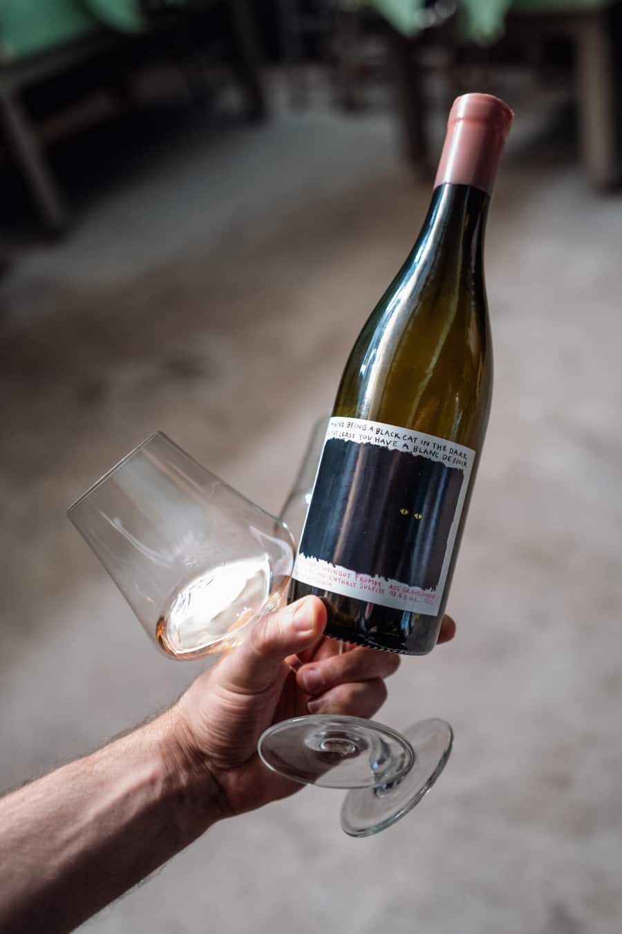 Weingut Fromm, Malans - Marco Fromm mit Beni Müller und Dominik Hartmann, Magdalena Rickenbach