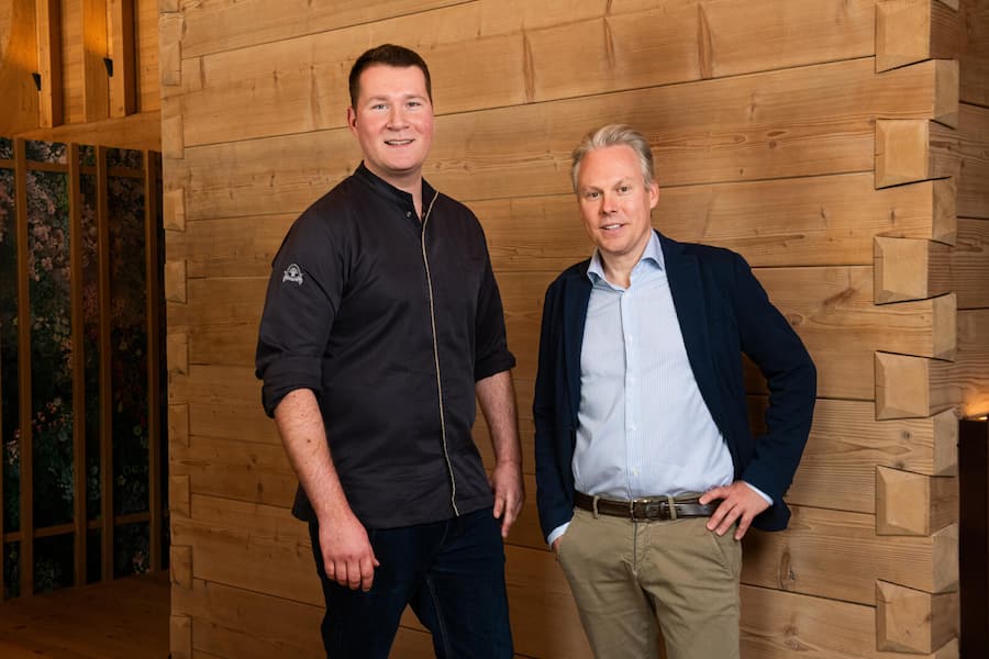 Michael Gollenz, Küchenchef, Appenzeller Huus, 12. Mai 2026 und Inhaber Jan Schoch
