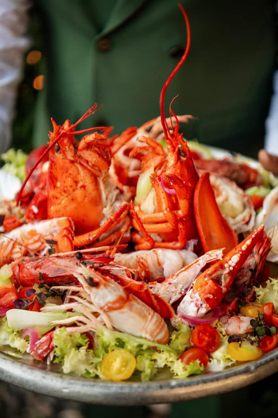CondiviDAV sharing dish - Il Cappon Grasso DaV - Osteria di Pesce, Hotel Splendido, Portofino, Italien.