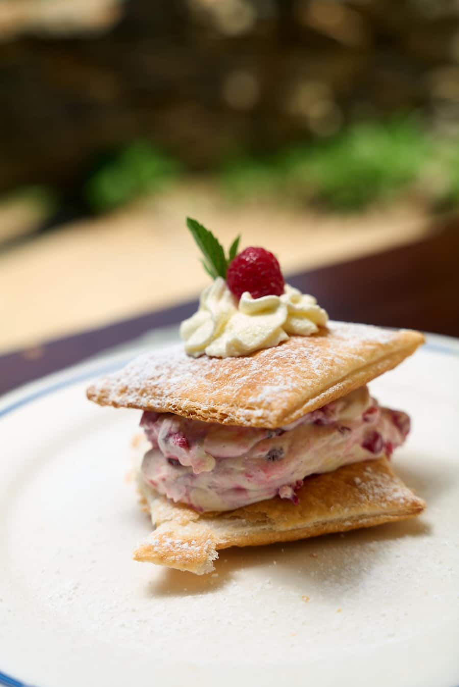 Cremeschnitte.
