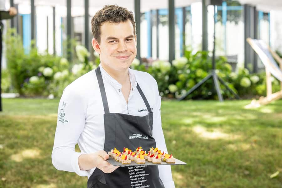 Grandes Tables des Suisse / Amuse Bouches, Aurélien Mettler