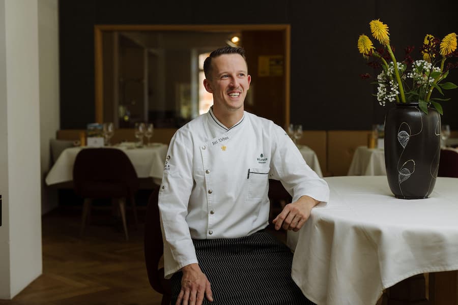 Spagat zwischen Halbpension und Fine Dining: Küchenchef Jiri Urban.