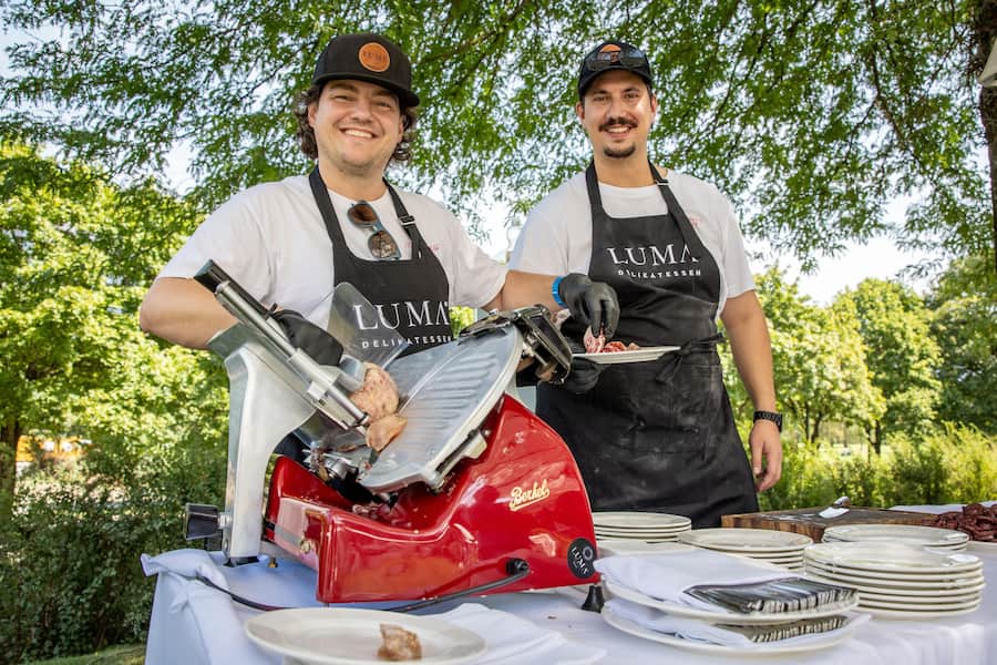 Luma Fleisch, Gil Dittmann und Marvin Baldauf.